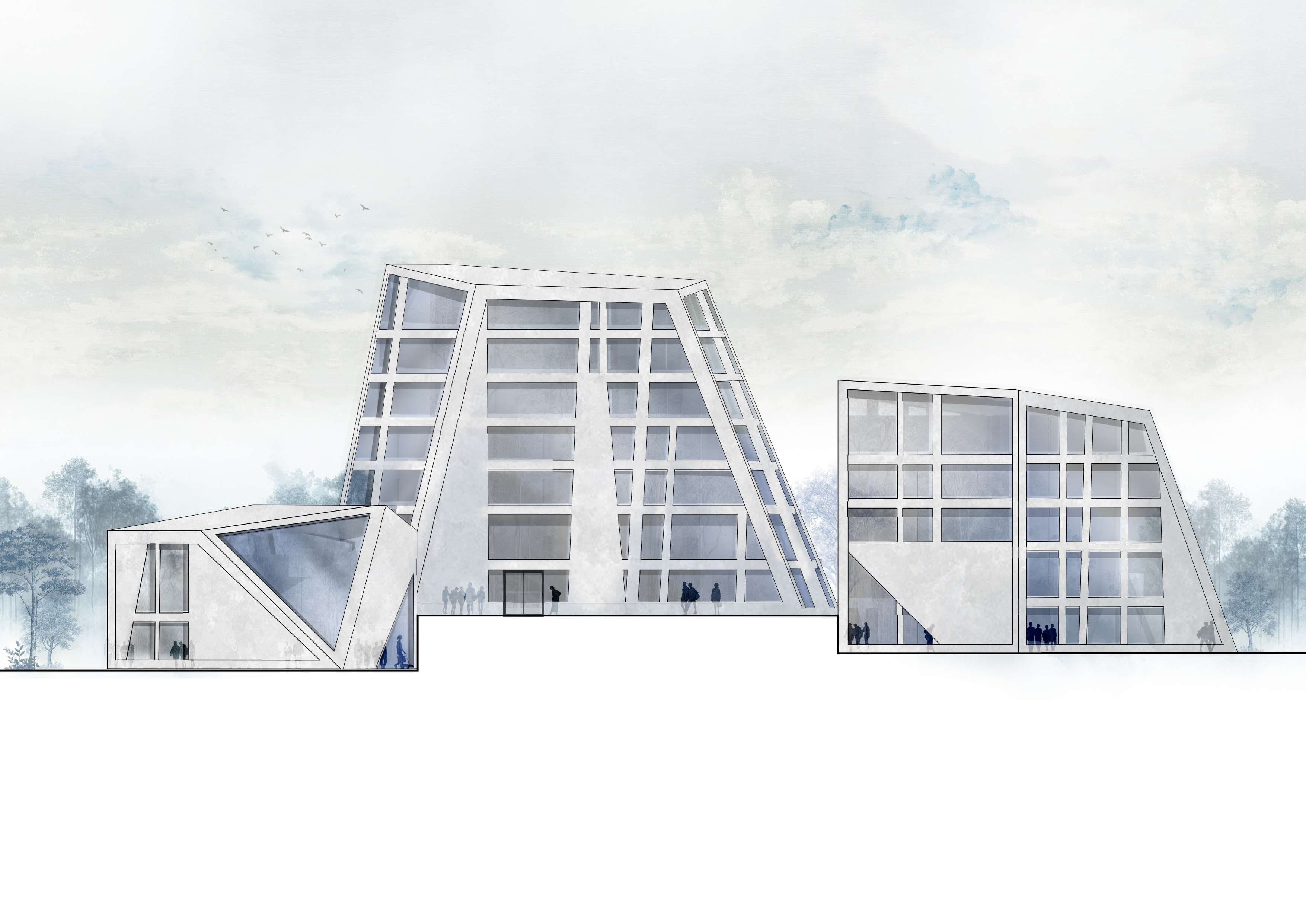 West elevation
